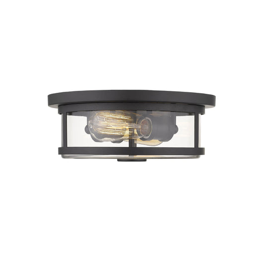 Z-Lite Savannah Bronze Flushmount 462F11-BRZ - Flushmounts