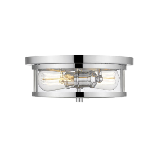 Z-Lite Savannah Chrome Flushmount 462F11-CH - Flushmounts