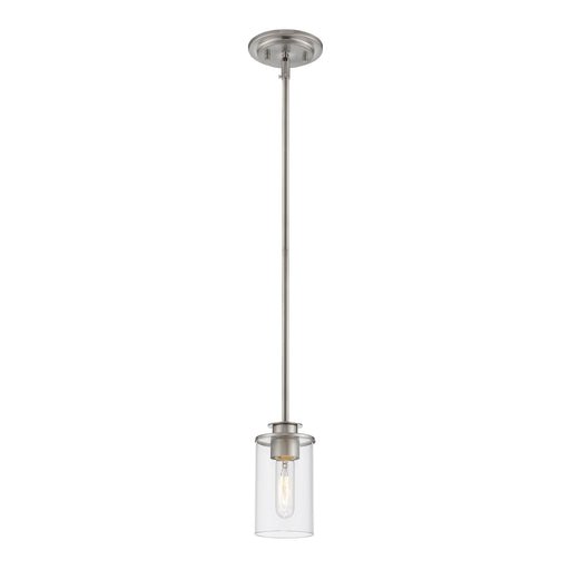 Z-Lite Savannah Brushed Nickel Mini-Pendant 462MP-BN - Mini-Pendants