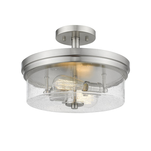 Bohin Brushed Nickel Semi-Flushmount - Semi-Flushmounts