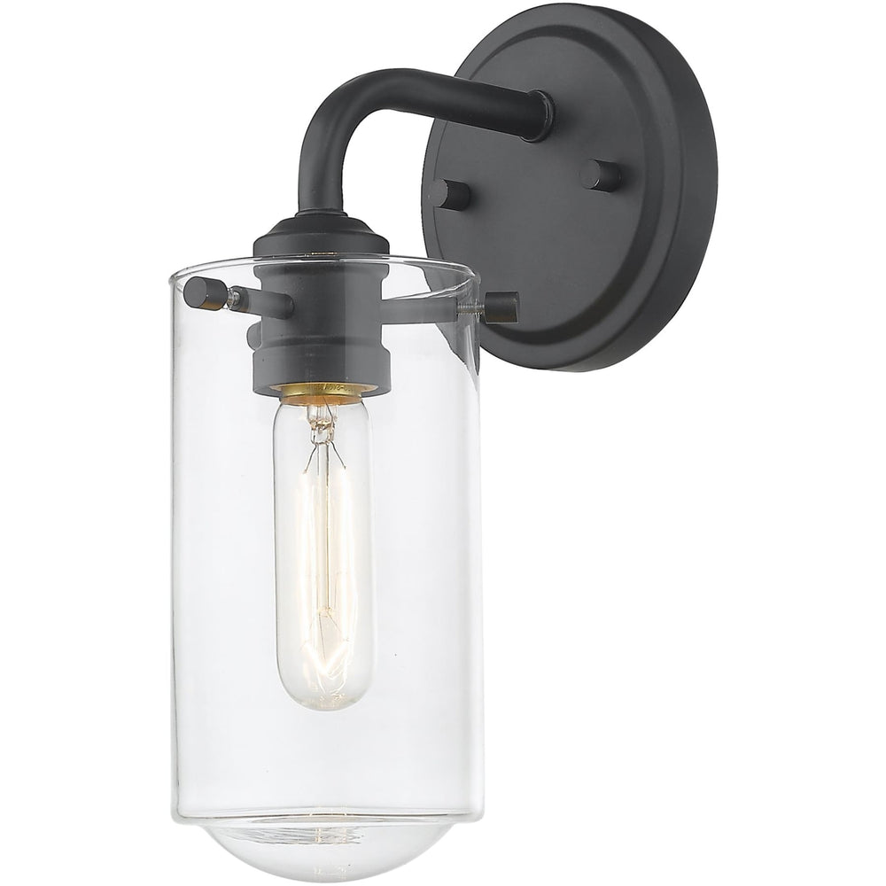 Delaney Matte Black Wall Sconce - Wall Sconce