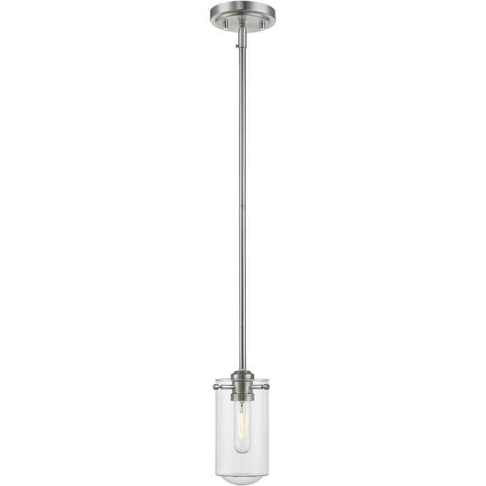 Delaney Brushed Nickel Mini Pendant - Mini Pendant