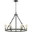 Kirkland Ashen Barnboard Chandelier - Chandelier