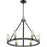 Kirkland Ashen Barnboard Chandelier - Chandelier