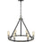 Kirkland Ashen Barnboard Chandelier - Chandelier