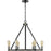 Kirkland Ashen Barnboard Chandelier - Chandelier