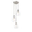 Z-Lite Ayra Brushed Nickel Pendant 488P8-3R-BN - Pendants