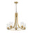 Z-Lite Beckett Olde Brass Chandelier 492-5OBR - Chandeliers