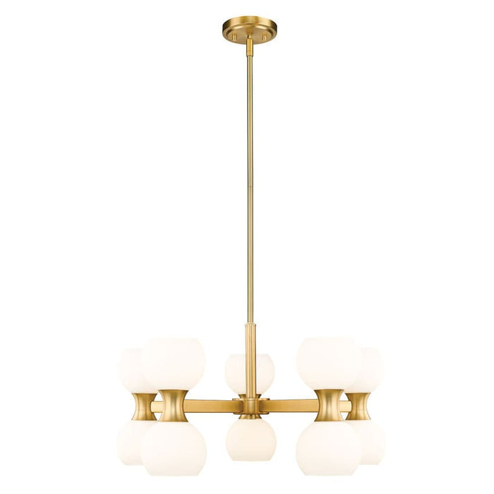 Z-Lite Artemis Modern Gold 10 Light Chandelier 494-10MGLD - Chandeliers