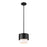 Z-Lite Counterpoint Matte Black 1 Light Pendant 495P7-MB - Pendants