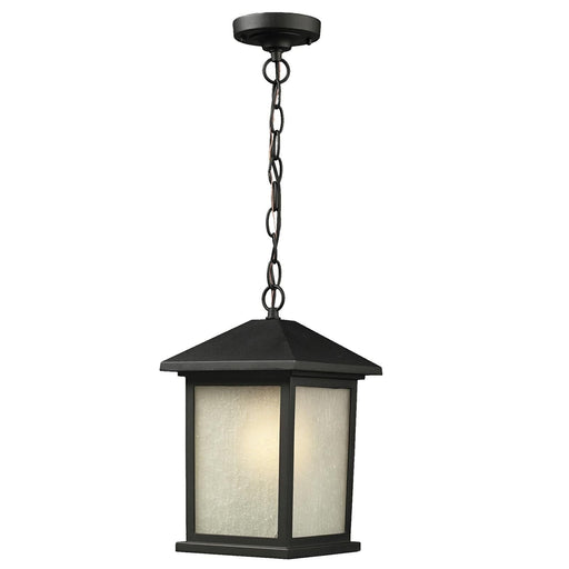 Holbrook Black Outdoor Chain Mount Ceiling Fixture - Outdoor Chain Mount Ceiling Fixtures