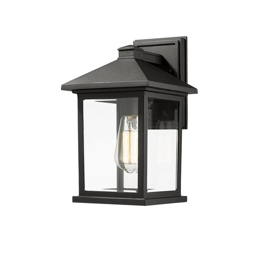 Z-Lite Portland Black Outdoor Wall Sconce 531M-BK - Outdoor Wall Sconces