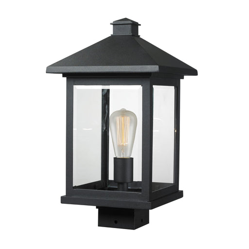 Z-Lite Portland Black Outdoor Post Mount Fixture 531PHBS-BK - Outdoor Post Mount Fixtures
