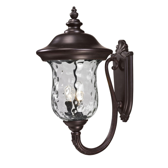 Z-Lite Armstrong Bronze Outdoor Wall Sconce 533B-RBRZ - Outdoor Wall Sconces