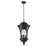 Z-Lite Doma Black Outdoor Chain Mount Ceiling Fixture 543CHB-BK - Outdoor Chain Mount Ceiling Fixtures