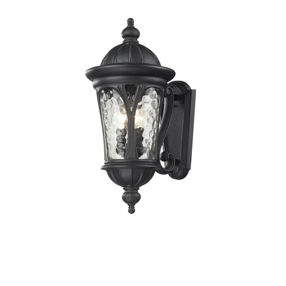 Z-Lite Doma Black Outdoor Wall Sconce 543M-BK - Outdoor Wall Sconces