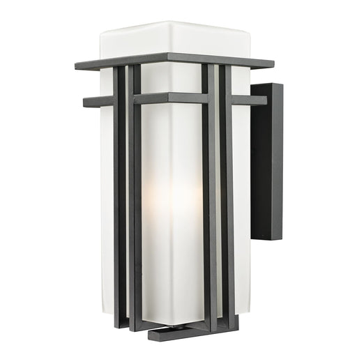 Z-Lite Abbey Black Outdoor Wall Sconce 549B-BK - Outdoor Wall Sconces