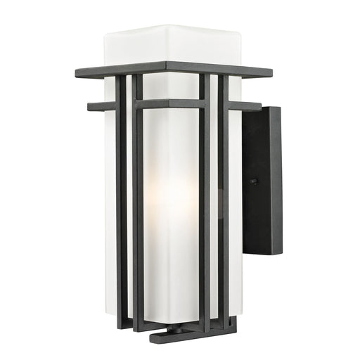 Z-Lite Abbey Black Outdoor Wall Sconce 549M-BK - Outdoor Wall Sconces