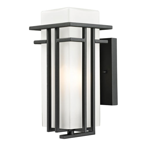 Z-Lite Abbey Black Outdoor Wall Sconce 549S-BK - Outdoor Wall Sconces
