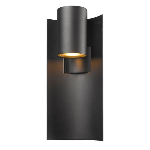 Amador Black LED Outdoor Wall Sconce - Outdoor Wall Sconces
