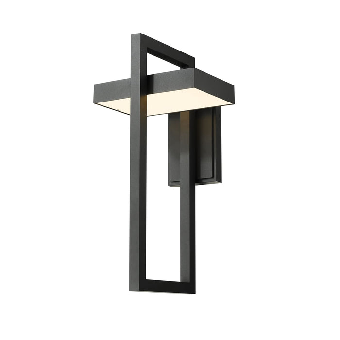 Z-Lite Luttrel Black LED Outdoor Wall Sconce 566XL-BK-LED - Outdoor Wall Sconces