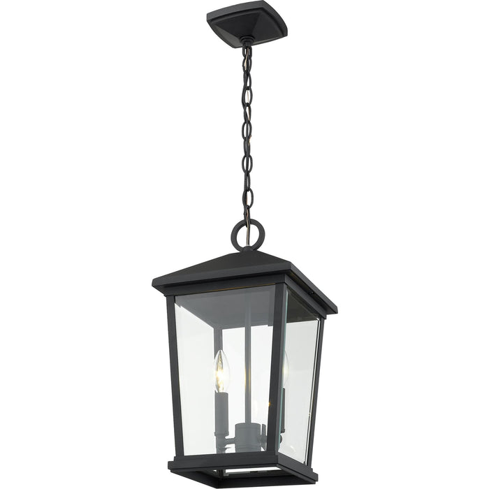 Beacon Black Outdoor Chain Mount Ceiling Fixture - Outdoor Chain Mount Ceiling Fixture