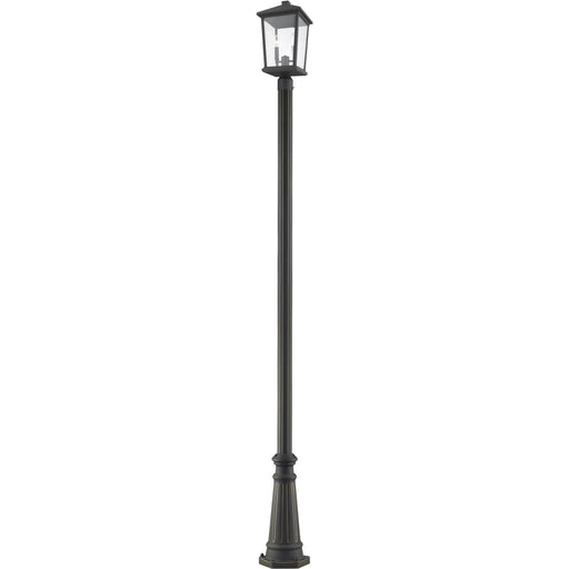 Beacon Oil Rubbed Bronze Outdoor Post Mounted Fixture - Outdoor Post Mounted Fixture