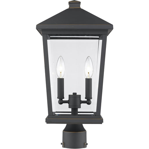 Beacon Oil Rubbed Bronze Outdoor Post Mount Fixture - Outdoor Post Mount Fixture