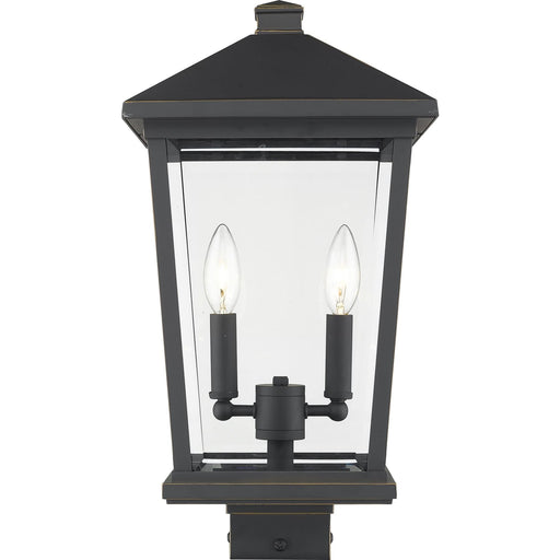 Beacon Oil Rubbed Bronze Outdoor Post Mount Fixture - Outdoor Post Mount Fixture