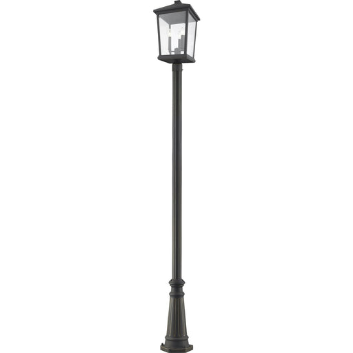 Beacon Oil Rubbed Bronze Outdoor Post Mounted Fixture - Outdoor Post Mounted Fixture