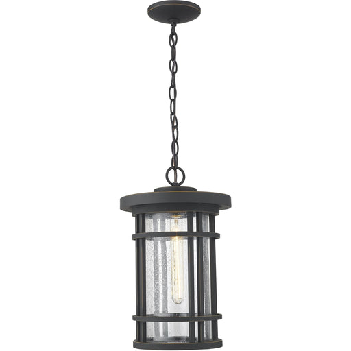 Jordan Oil Rubbed Bronze Outdoor Chain Mount Ceiling Fixture - Outdoor Chain Mount Ceiling Fixture