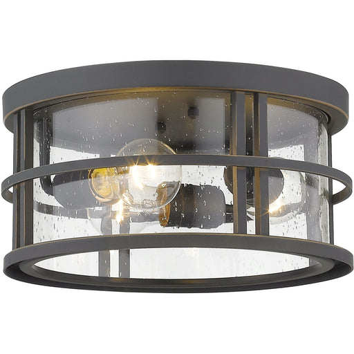 Jordan Oil Rubbed Bronze Outdoor Flush Ceiling Mount Fixture - Outdoor Flush Ceiling Mount Fixture