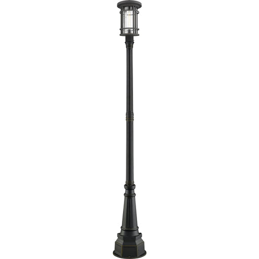 Jordan Oil Rubbed Bronze Outdoor Post Mounted Fixture - Outdoor Post Mounted Fixture