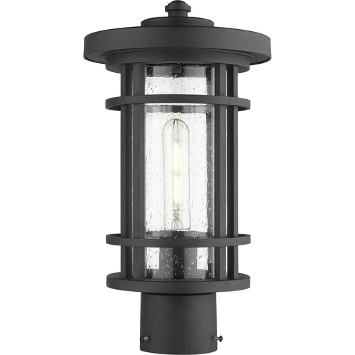 Jordan Black Outdoor Post Mount Fixture - Outdoor Post Mount Fixture