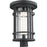 Jordan Black Outdoor Post Mount Fixture - Outdoor Post Mount Fixture