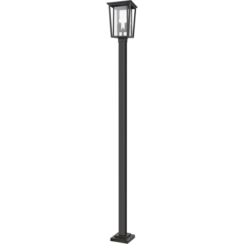 Seoul Oil Rubbed Bronze Outdoor Post Mounted Fixture - Outdoor Post Mounted Fixture