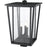 Seoul Black Outdoor Post Mount Fixture - Outdoor Post Mount Fixture