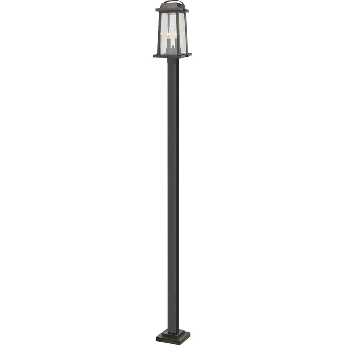 Millworks Oil Rubbed Bronze Outdoor Post Mounted Fixture - Outdoor Post Mounted Fixture