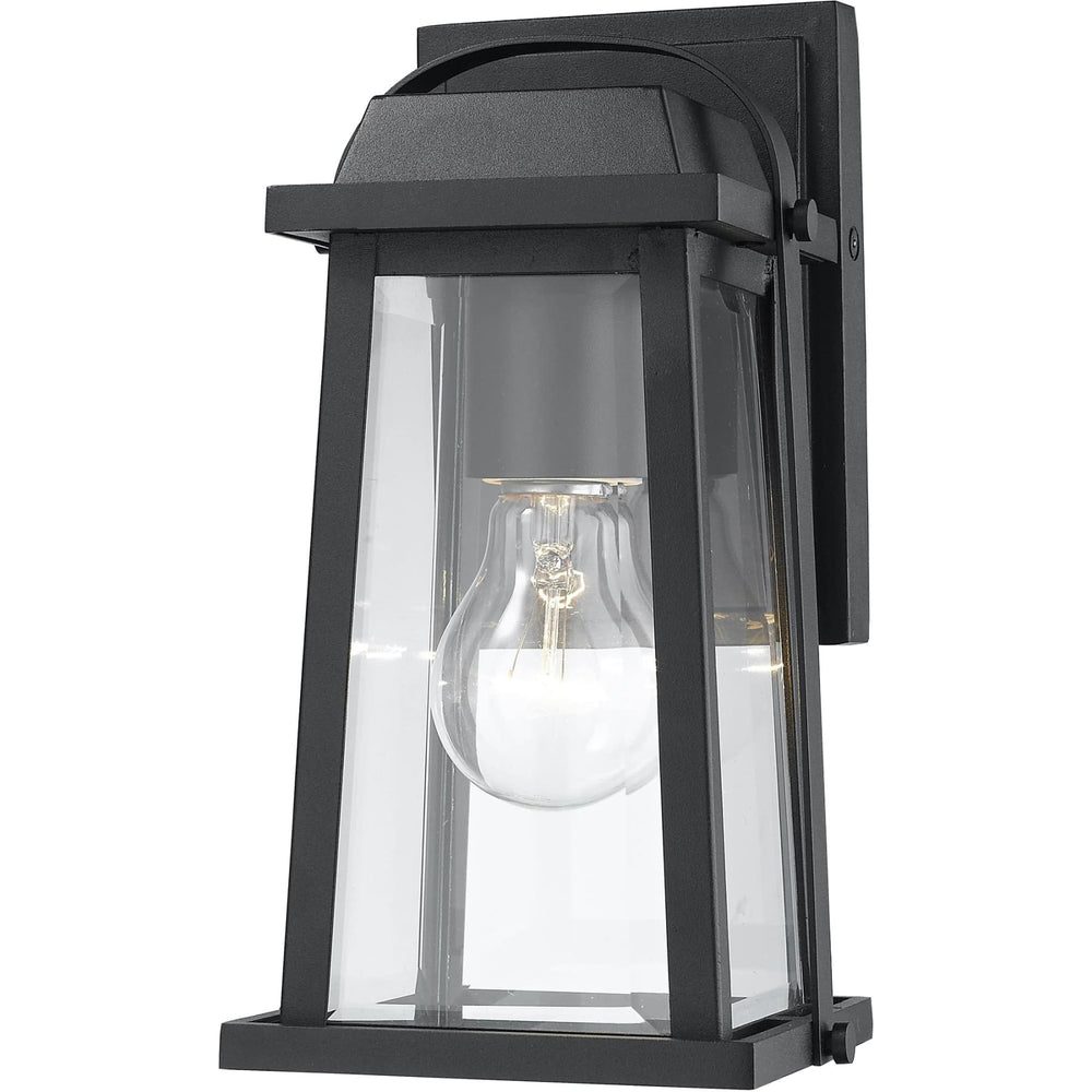 Millworks Black Outdoor Wall Sconce - Outdoor Wall Sconce
