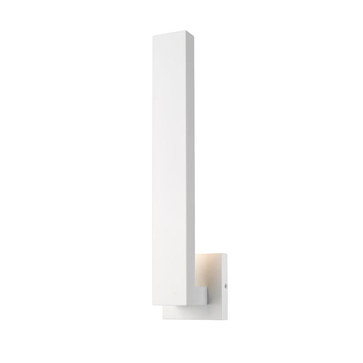 Edge White LED Outdoor Wall Sconce - Outdoor Wall Sconces