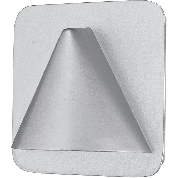 Obelisk Silver LED Outdoor Wall Sconce - Outdoor Wall Sconce