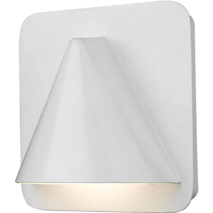 Obelisk White LED Outdoor Wall Sconce - Outdoor Wall Sconce