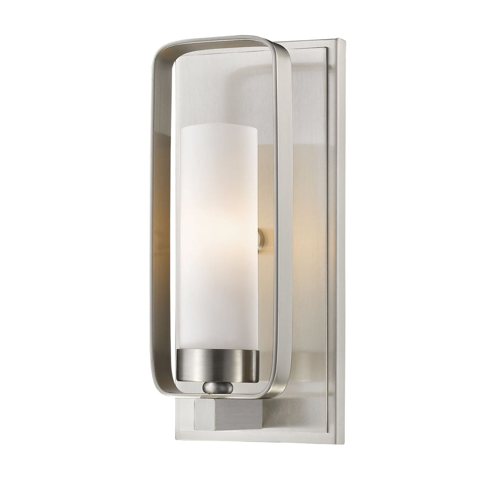 Z-Lite Aideen Brushed Nickel Wall Sconce 6000-1S-BN - Wall Sconces