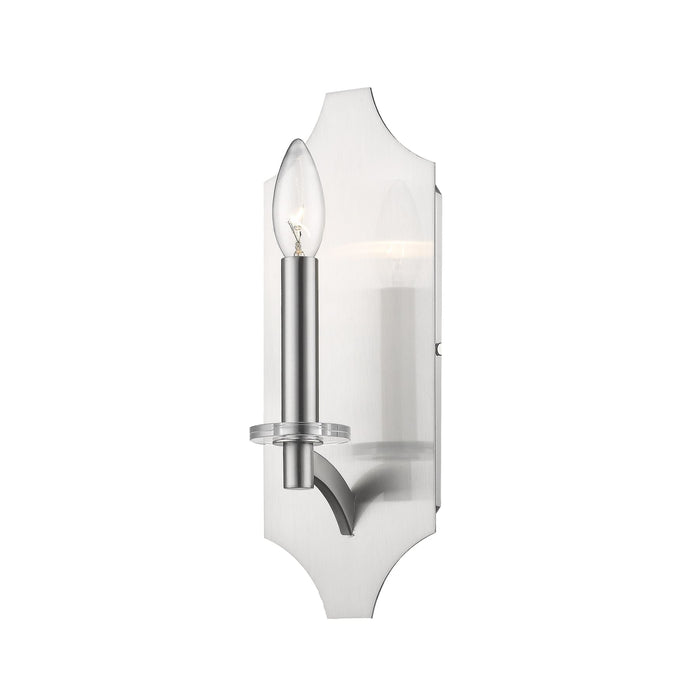 Z-Lite Zander Brushed Nickel Wall Sconce 6008-1S-BN - Wall Sconces