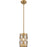 Dealey Heirloom Brass Mini Pendant - Mini Pendant