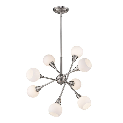 Z-Lite Tian Brushed Nickel Pendant 616-8C-BN - Pendants