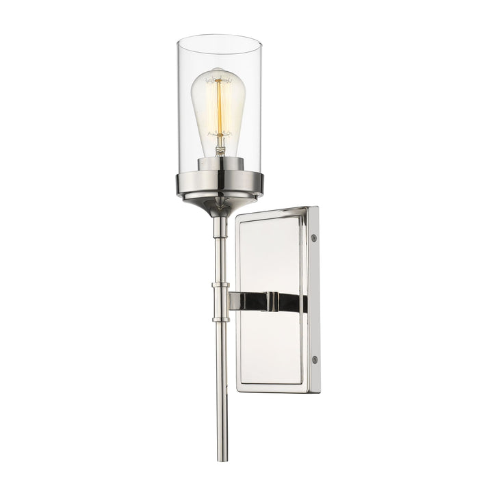 Z-Lite Calliope Polished Nickel Wall Sconce 617-1S-PN - Wall Sconces