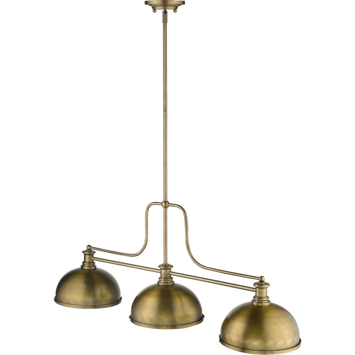 Melange Heritage Brass Chandelier - Chandelier