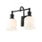 Z-Lite Bryant Matte Black Vanity 733-2V-MB - Bath & Vanity