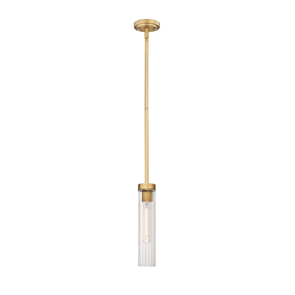 Z-Lite Beau Rubbed Brass 1 Light Pendant 740P-ROD-RB - Pendants